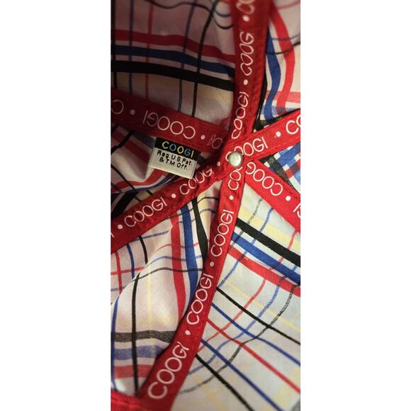 COOGI Red Premium Coogi Colors Cap Hat Fitted 7 1/2 Pre Owned - Picture 9 of 10
